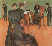 Edvard Munch The Death in the sickroom china oil painting reproduction